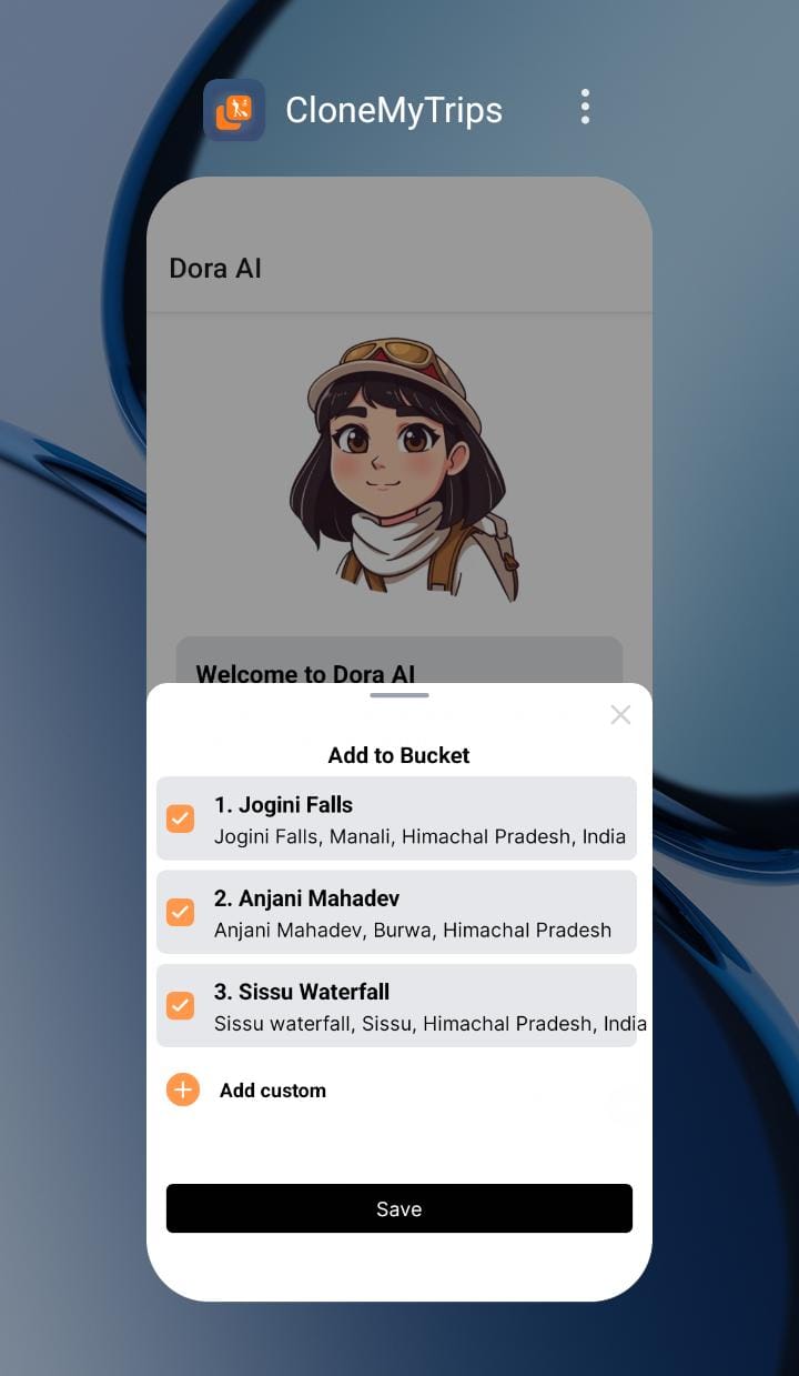 AI Extracts Travel Details